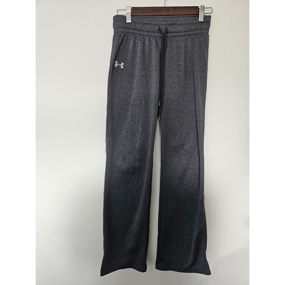 Athleisure Under Armour Sweatpants Womens XS Gray Heathered Semi-Fitted Joggers